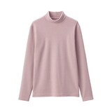 婦人　あったか綿　ウールタートルネック長袖Ｔシャツ