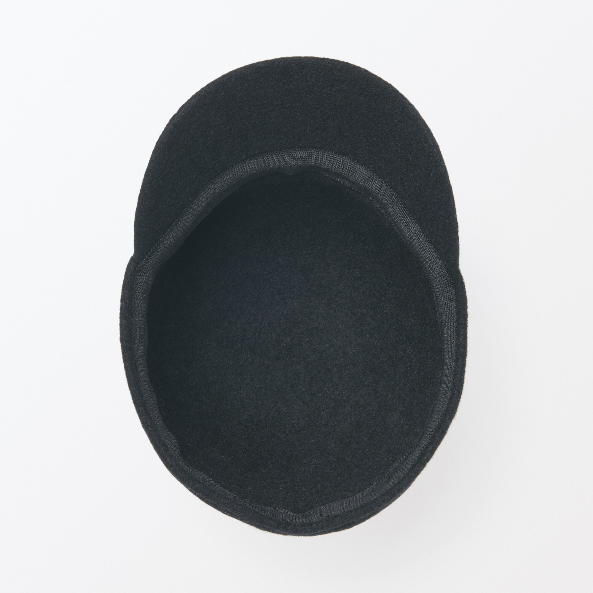 ウールメルトン　キャップ