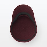 ウールメルトン　キャップ