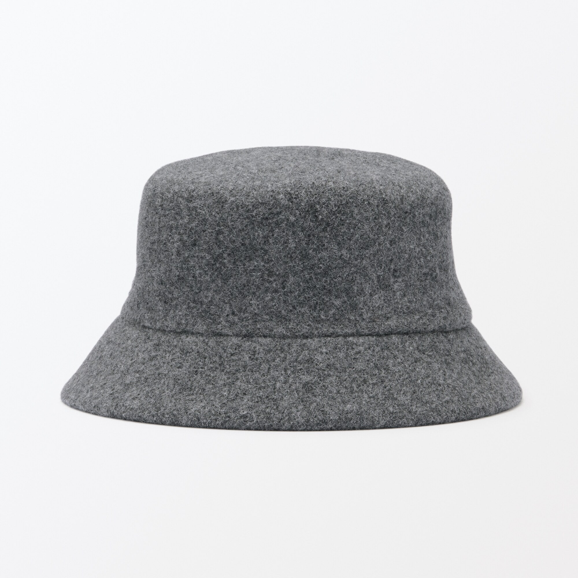 ウールメルトン　バケットハット