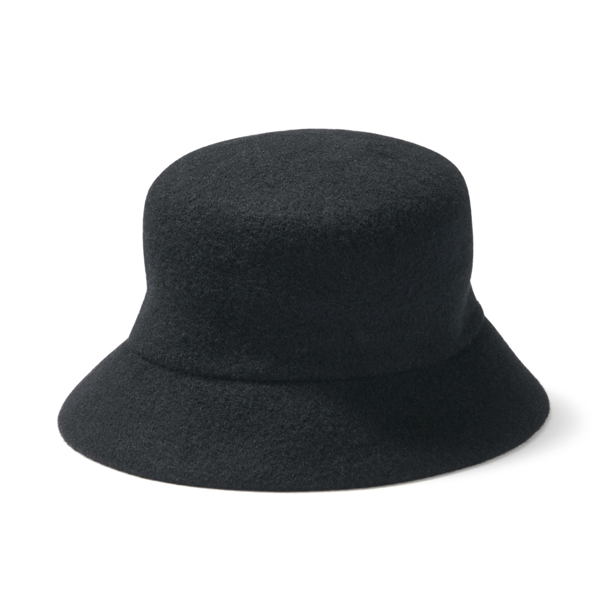 ウールメルトン　バケットハット
