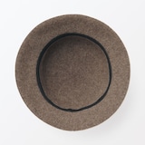 ウールメルトン　バケットハット