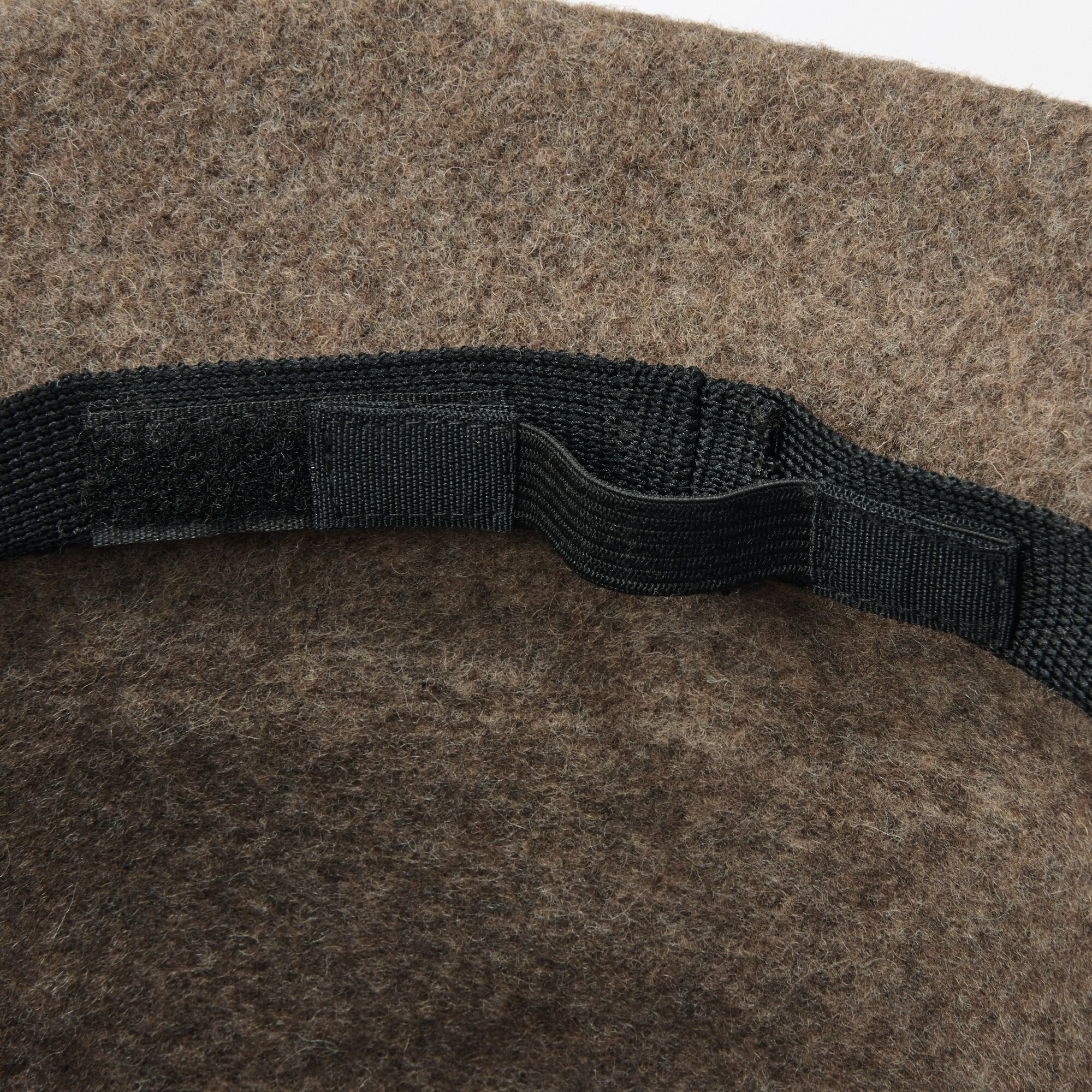 ウールメルトン　バケットハット