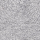 おでこのチクチクを抑えた　ウール混　天竺編み　ワッチ