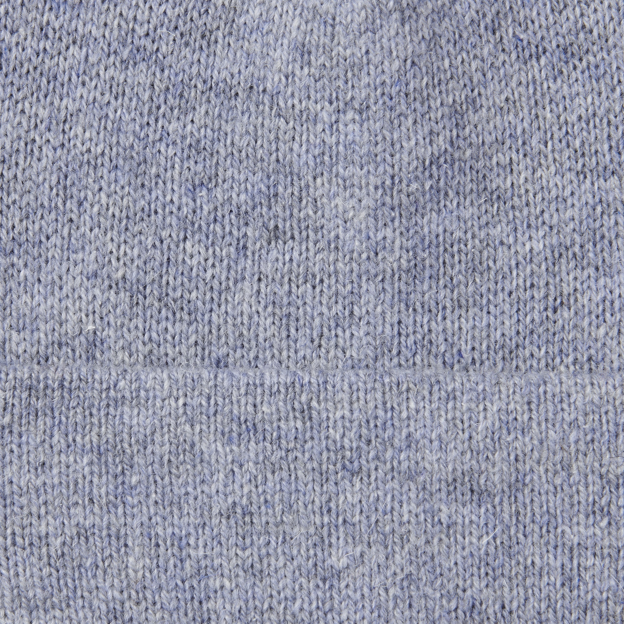 おでこのチクチクを抑えた　ウール混　天竺編み　ワッチ