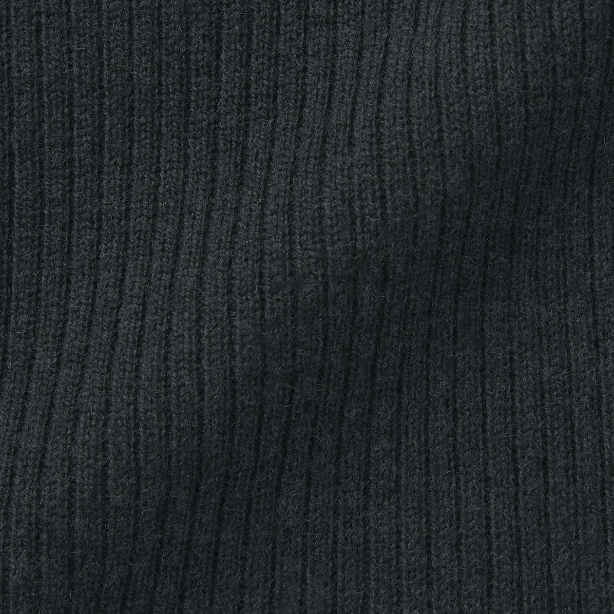 ウール　リブ編み　バラクラバ