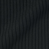 首のチクチクを抑えた　ウール混　リブ編み　ネックウォーマー