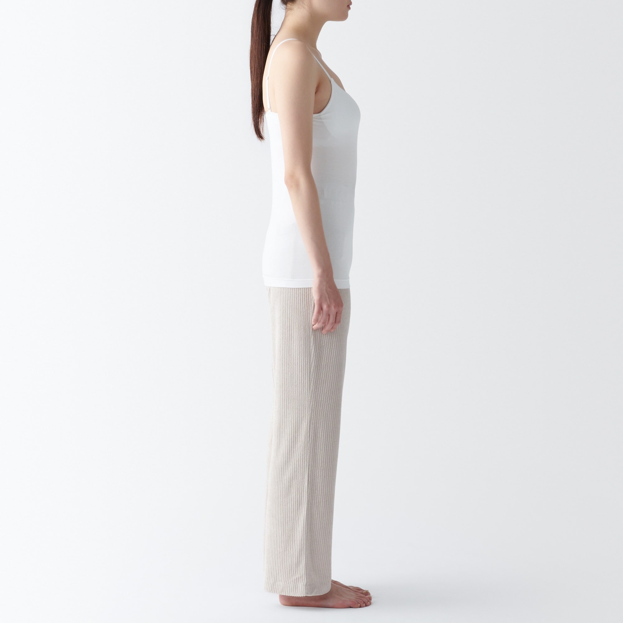 婦人　なめらかブラキャミソール