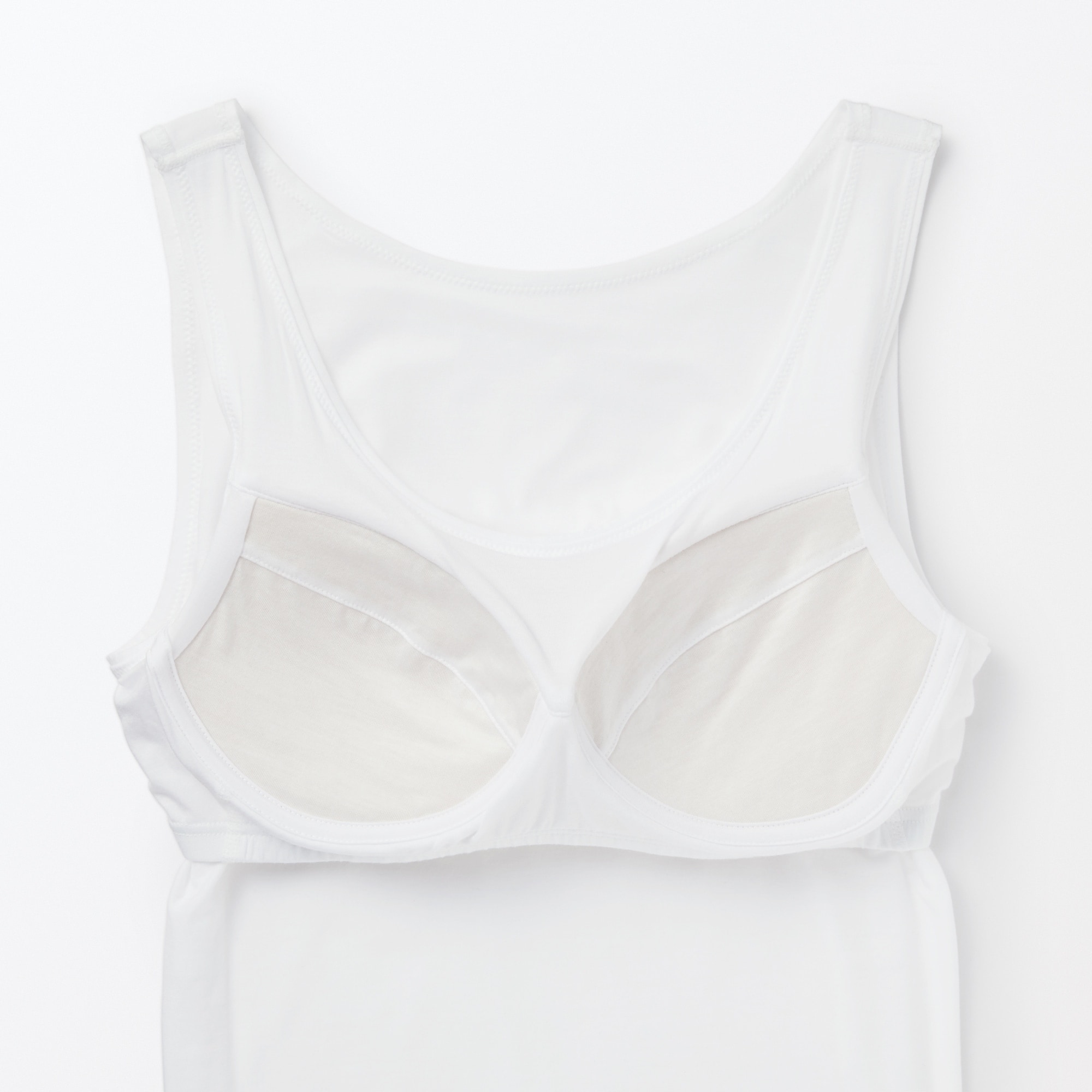 婦人　なめらかブラタンクトップ