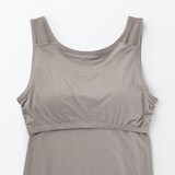 婦人　なめらかブラタンクトップ