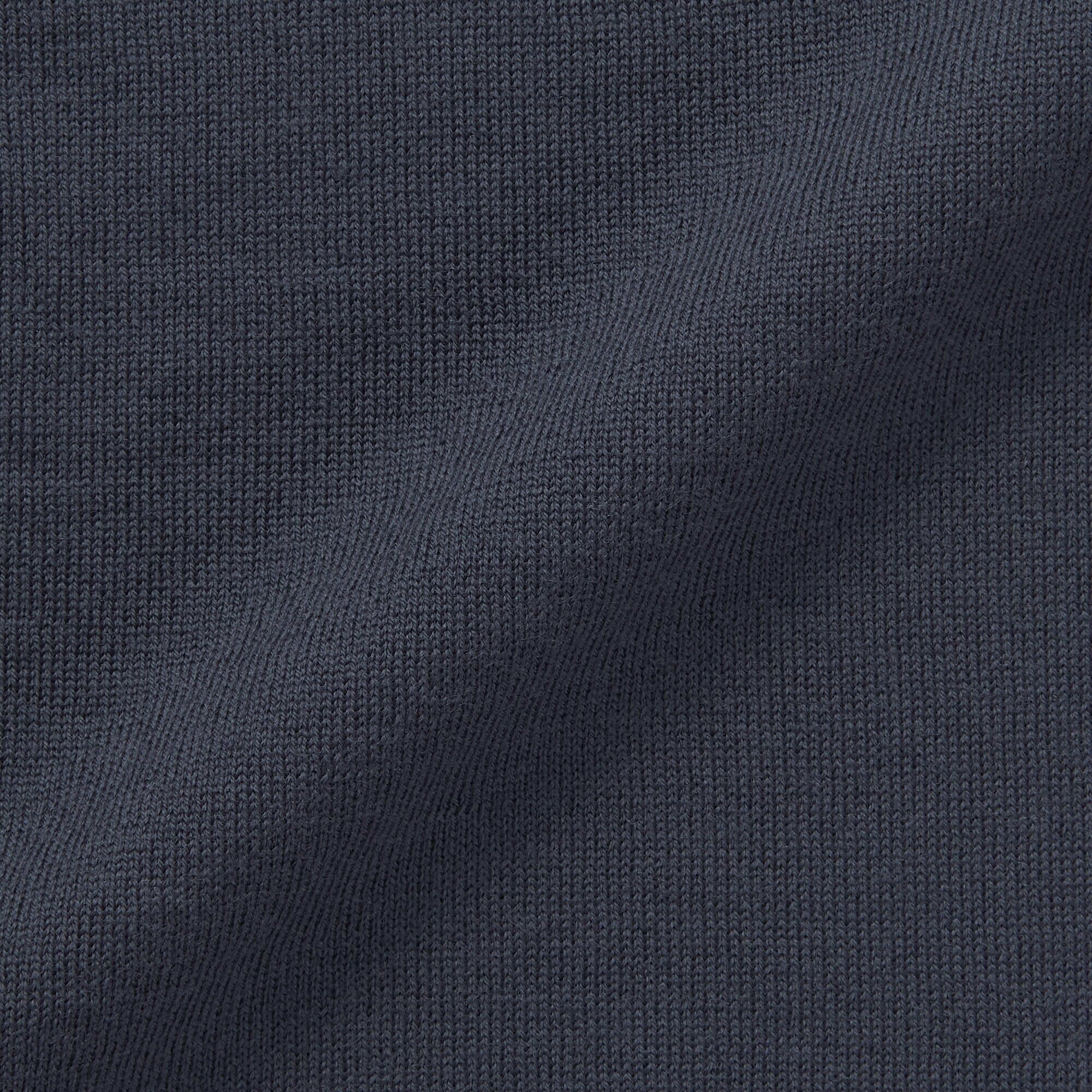 婦人　洗えるウールハイゲージクルーネックカーディガン