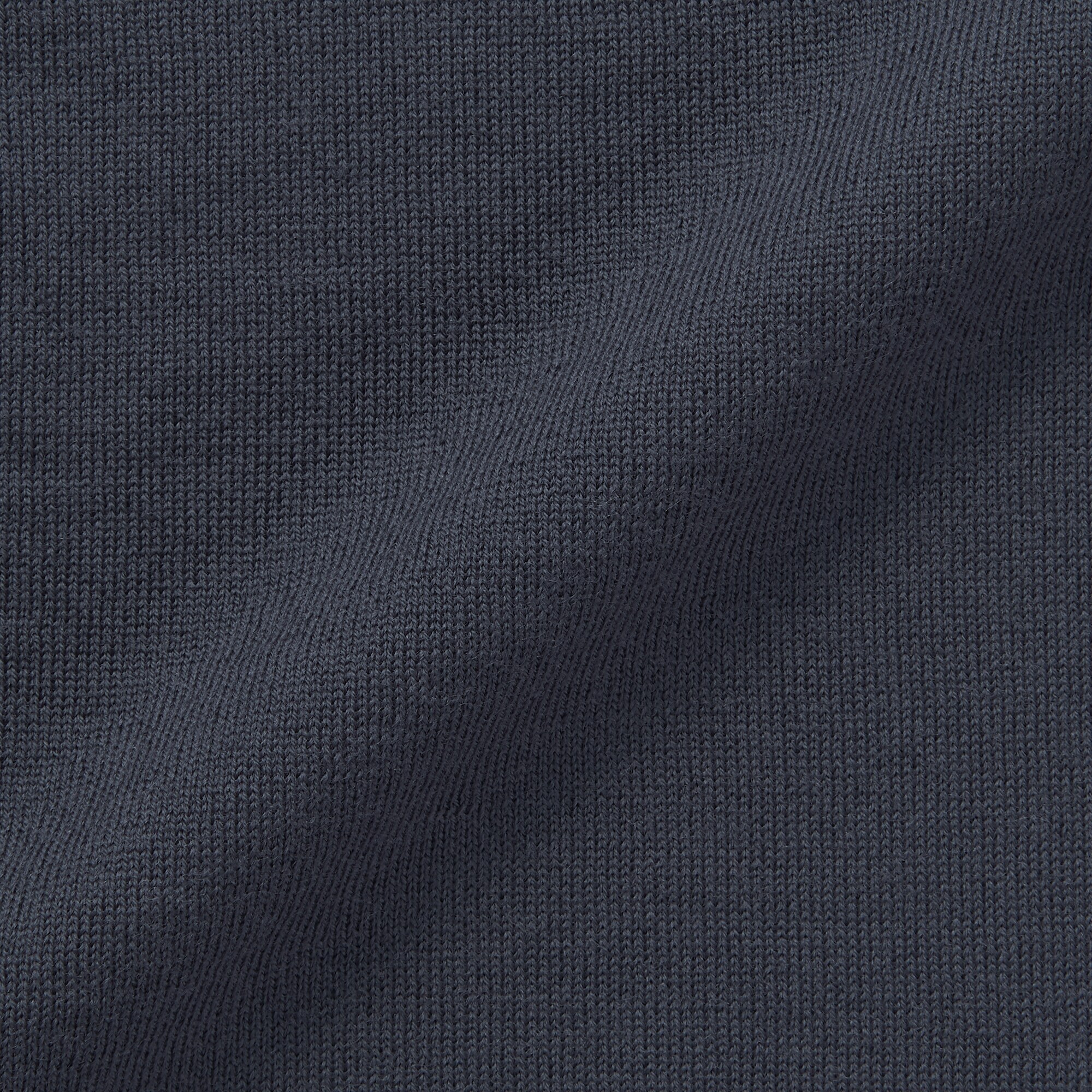 婦人　洗えるウールハイゲージクルーネックカーディガン