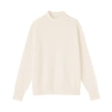 婦人　洗えるウールハイゲージハイネックセーター