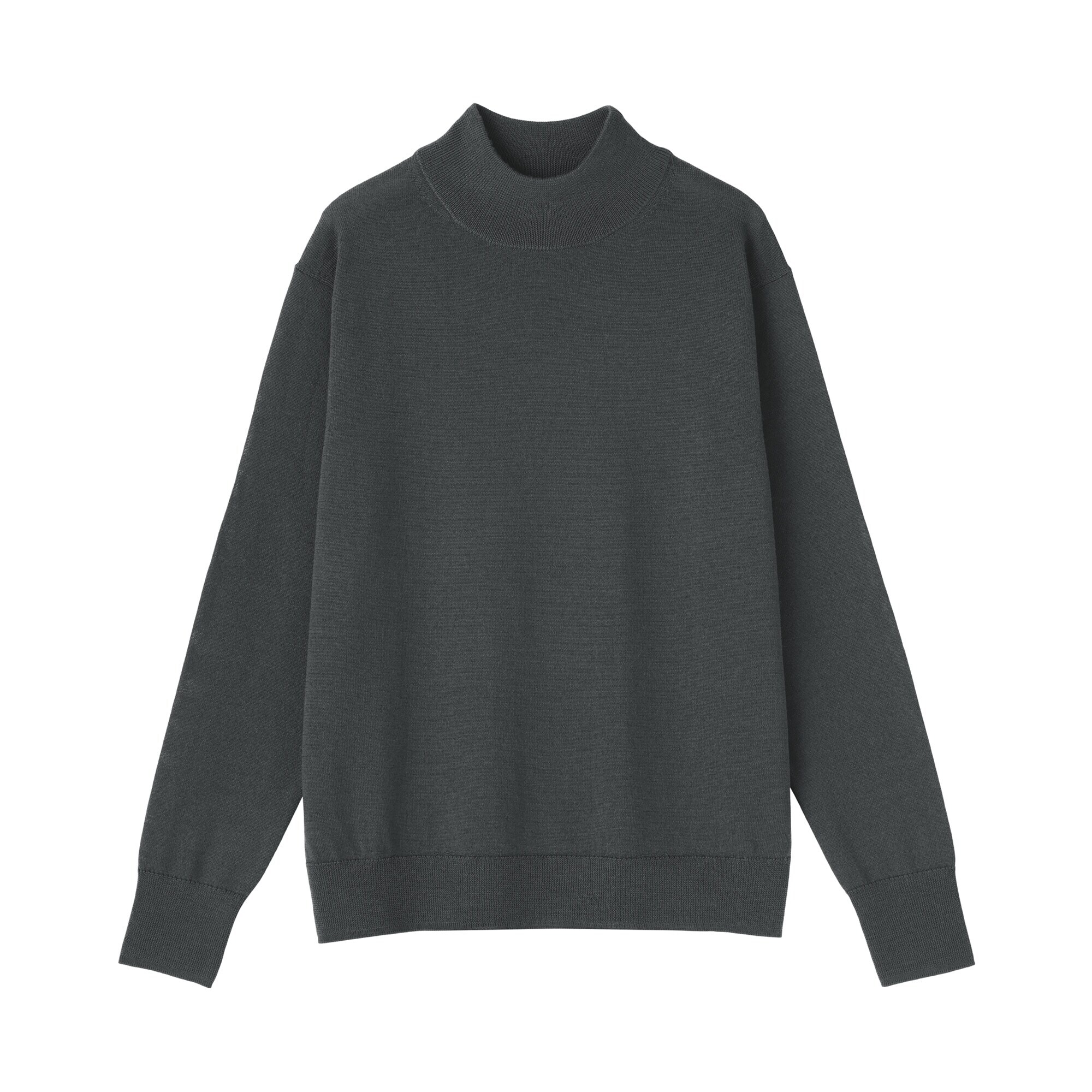 婦人　洗えるウールハイゲージハイネックセーター