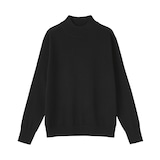 婦人　洗えるウールハイゲージハイネックセーター