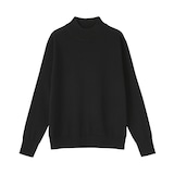 婦人　洗えるウールハイゲージハイネックセーター