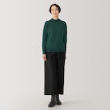 婦人　洗えるウールハイゲージハイネックセーター