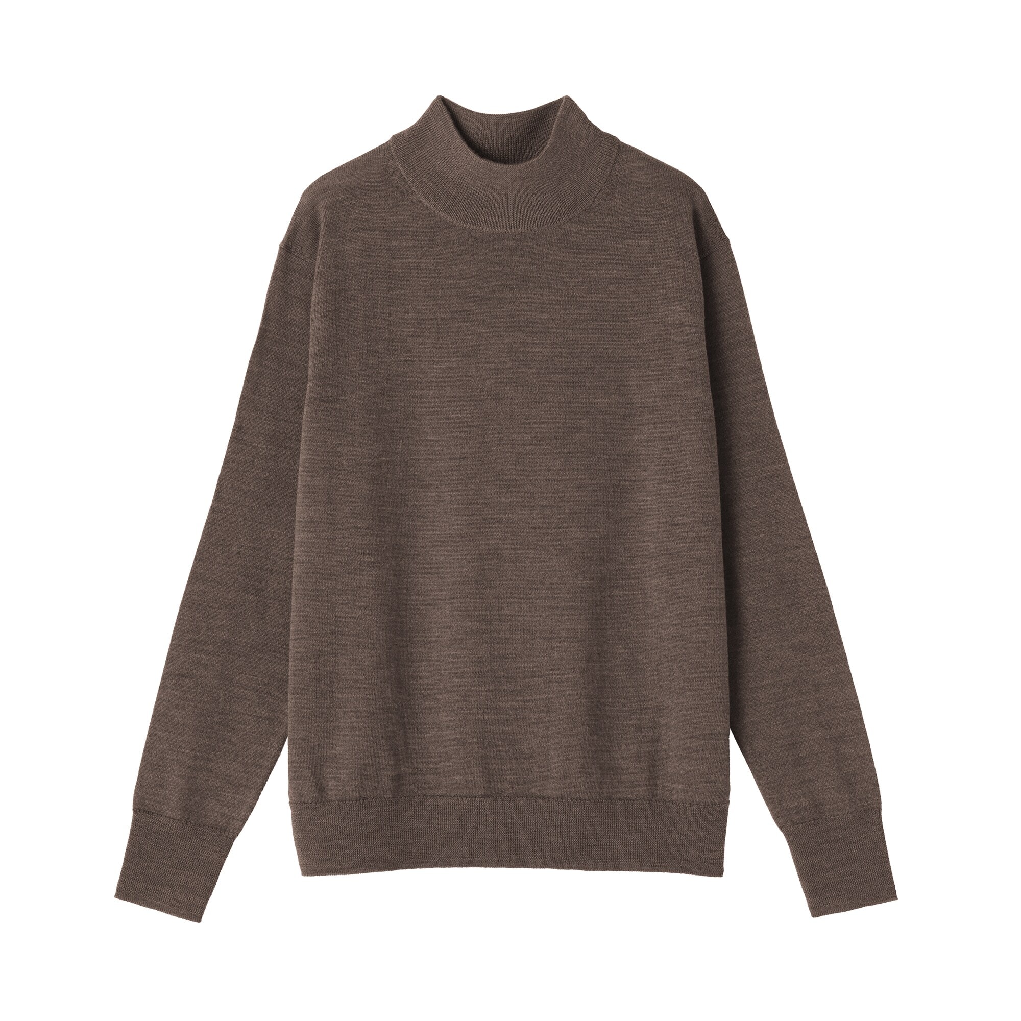 婦人　洗えるウールハイゲージハイネックセーター