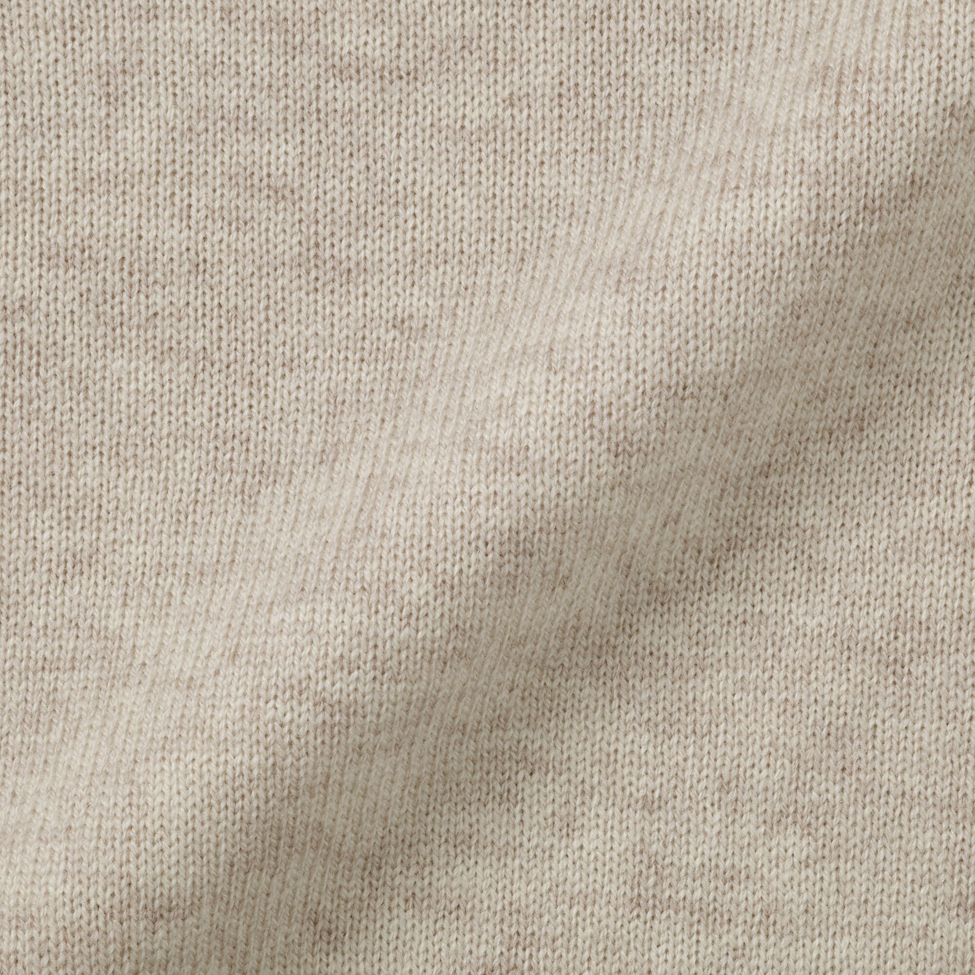 婦人　洗えるウールミドルゲージクルーネックセーター