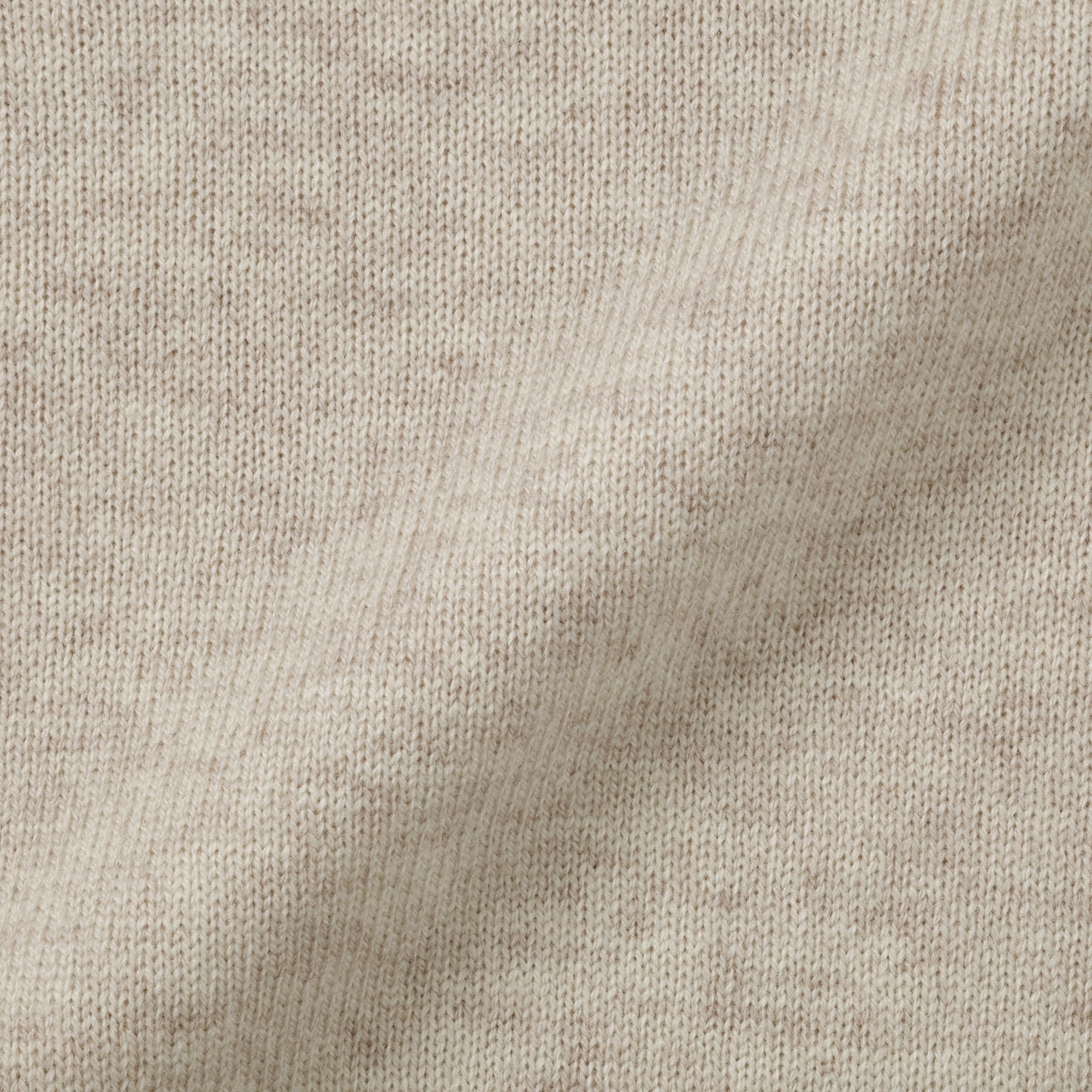 婦人　洗えるウールミドルゲージクルーネックセーター