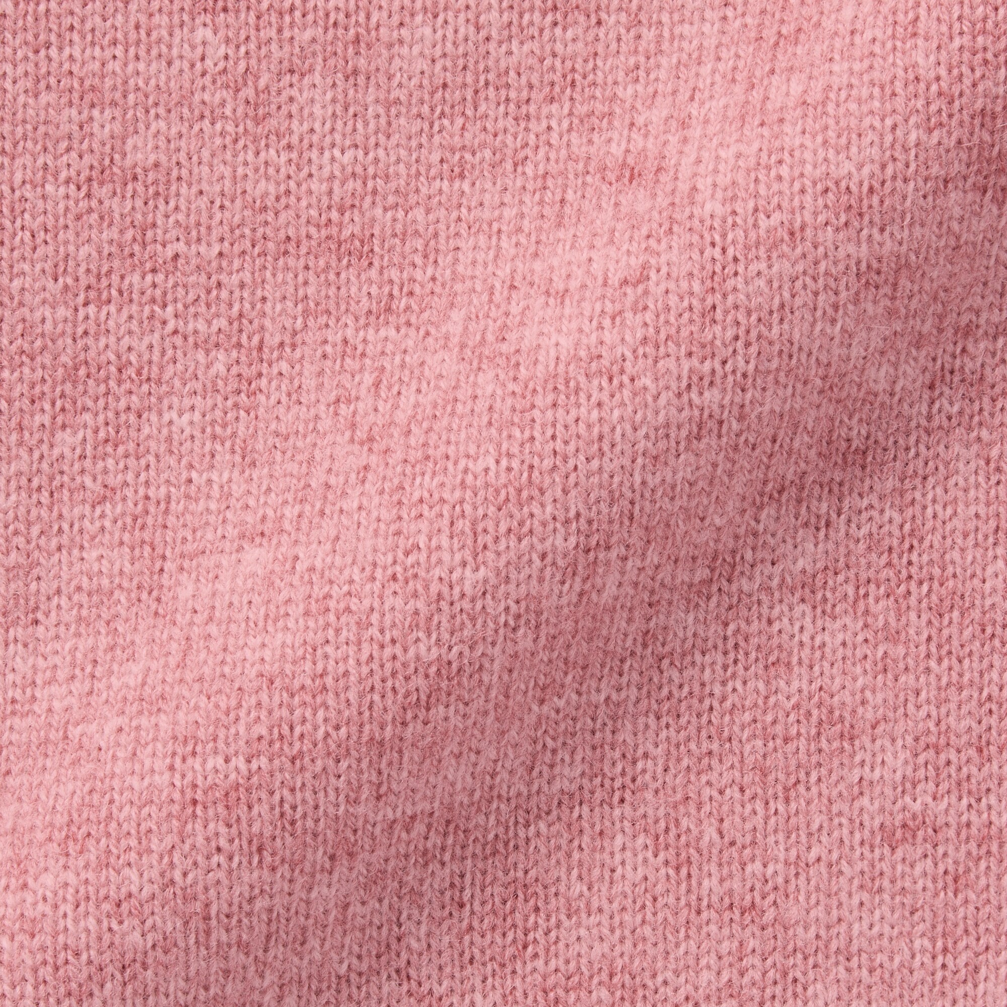 婦人　洗えるウールミドルゲージクルーネックセーター