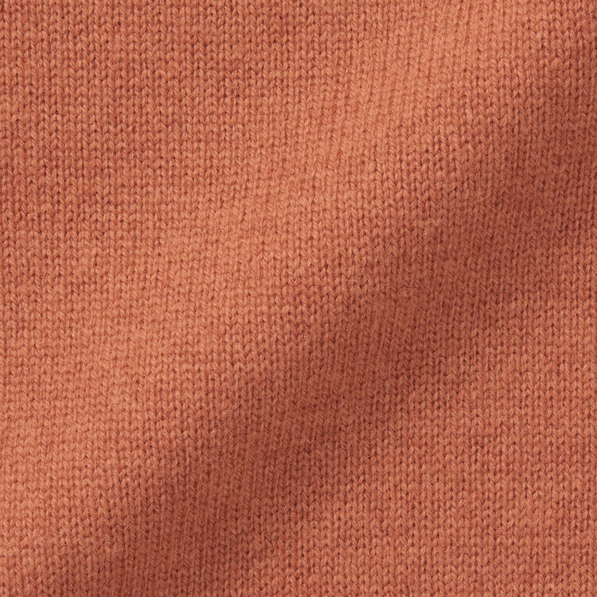 婦人　洗えるウールミドルゲージクルーネックセーター