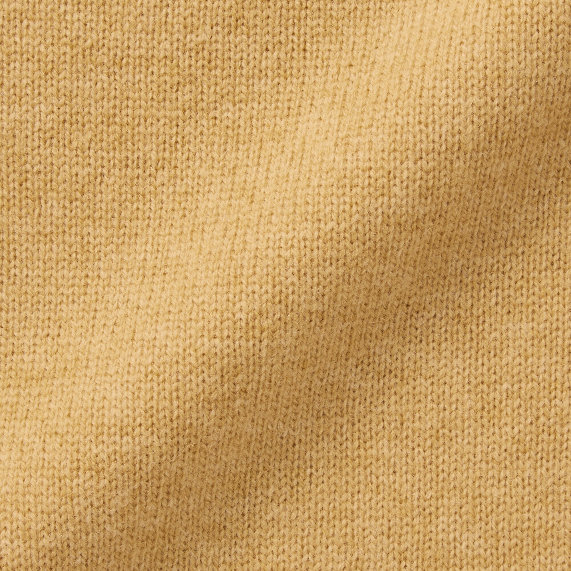 婦人　洗えるウールミドルゲージクルーネックセーター