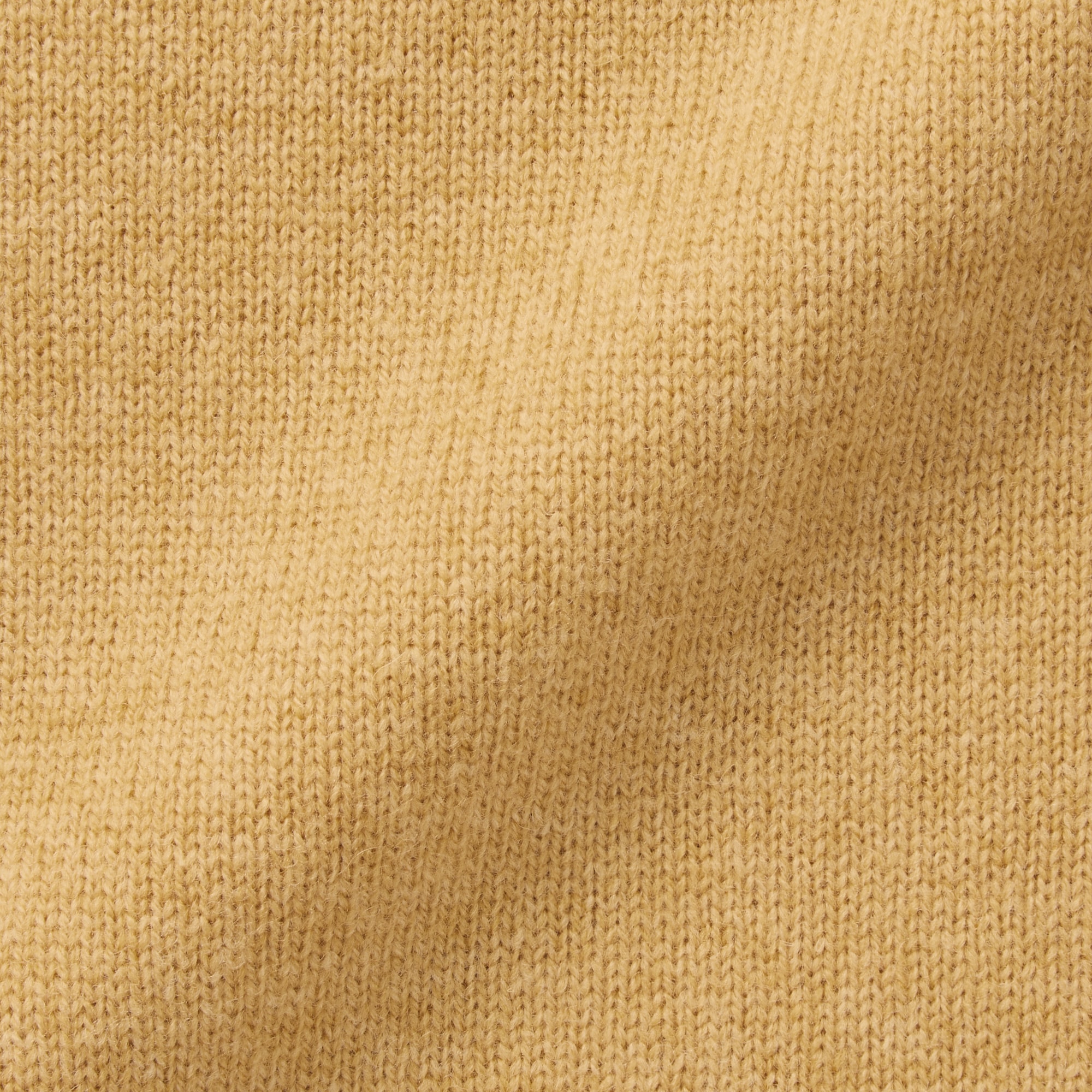 婦人　洗えるウールミドルゲージクルーネックセーター