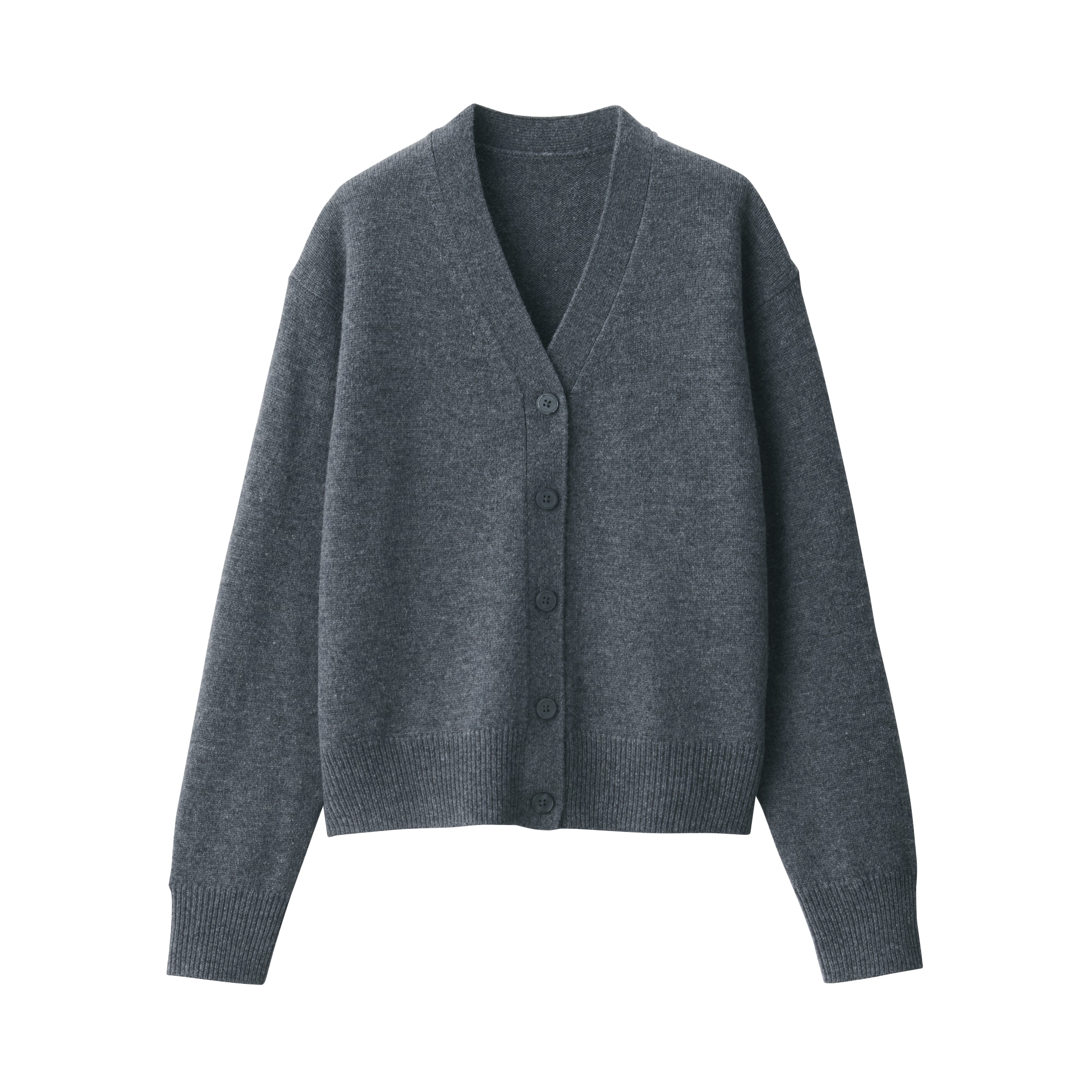 ヴィリディアン　ウールカーディガン　M モード The Viridi-anne - Wool Smooth Cardigan
