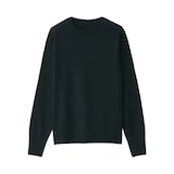 婦人　洗えるウールハイゲージクルーネックセーター