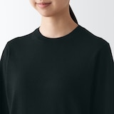 婦人　洗えるウールハイゲージクルーネックセーター