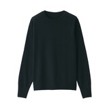 婦人　洗えるウールハイゲージクルーネックセーター