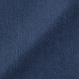 婦人　洗いざらしデニム　イージーテーパードパンツ