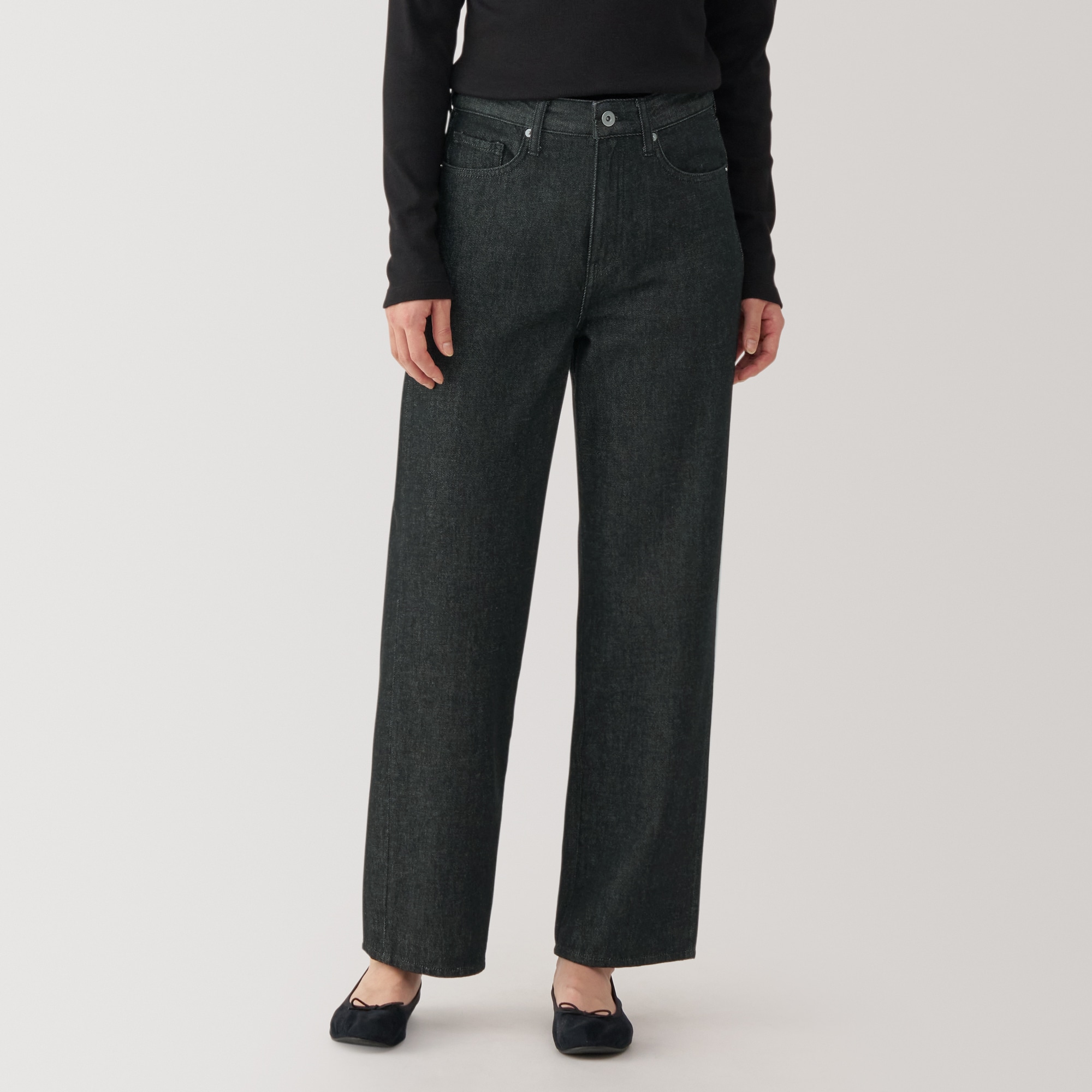 無印良品　木の実から作ったカポック混　デニムショップコート　パンツ　セット売り 紳士 木の実から作ったカポック混デニムワークパンツ | 無印良品