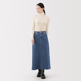 婦人　洗えるウールハイゲージリブタートルネックセーター