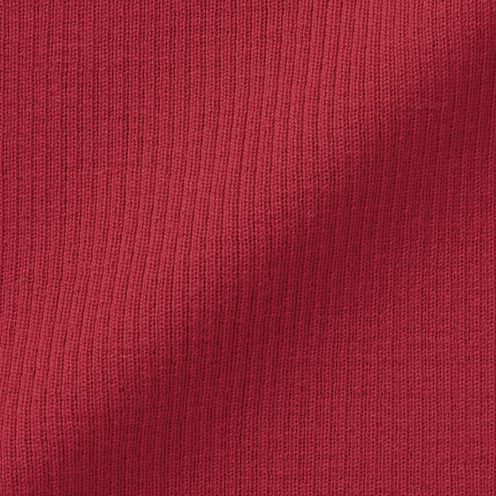 婦人　洗えるウールハイゲージリブタートルネックセーター