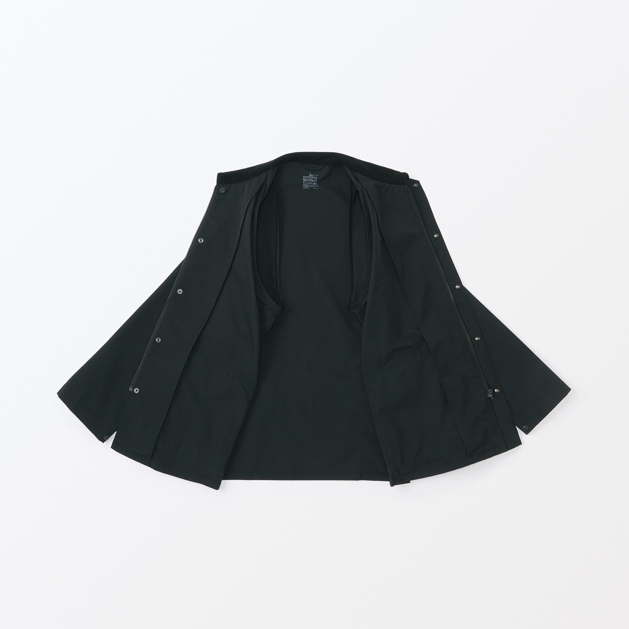 紳士　撥水コーデュロイ衿ジャケット