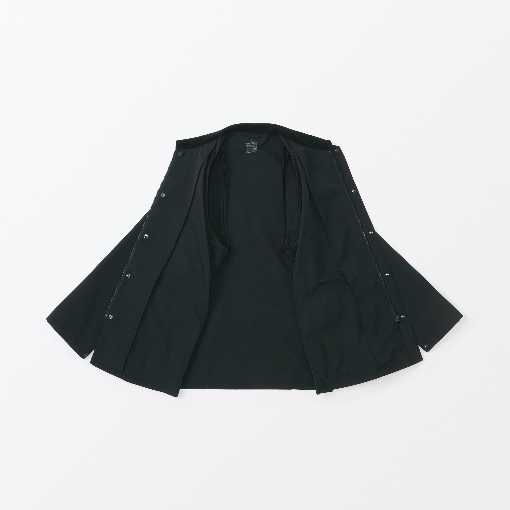 紳士　撥水コーデュロイ衿ジャケット