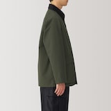 紳士　撥水コーデュロイ衿ジャケット