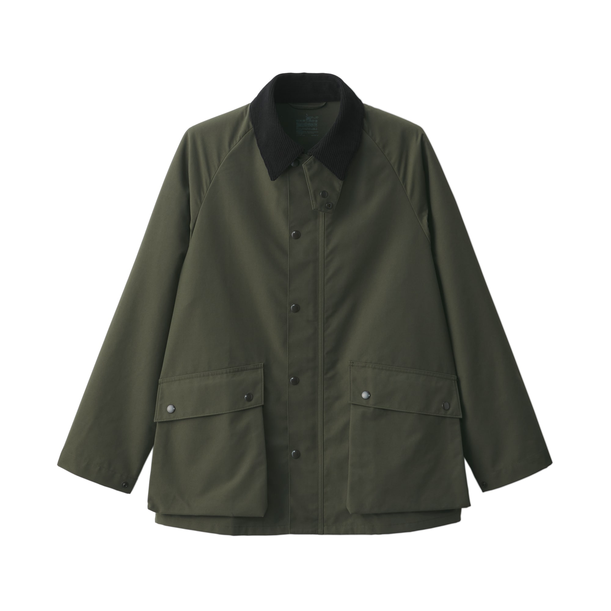 紳士　撥水コーデュロイ衿ジャケット