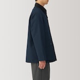 紳士　撥水コーデュロイ衿ジャケット