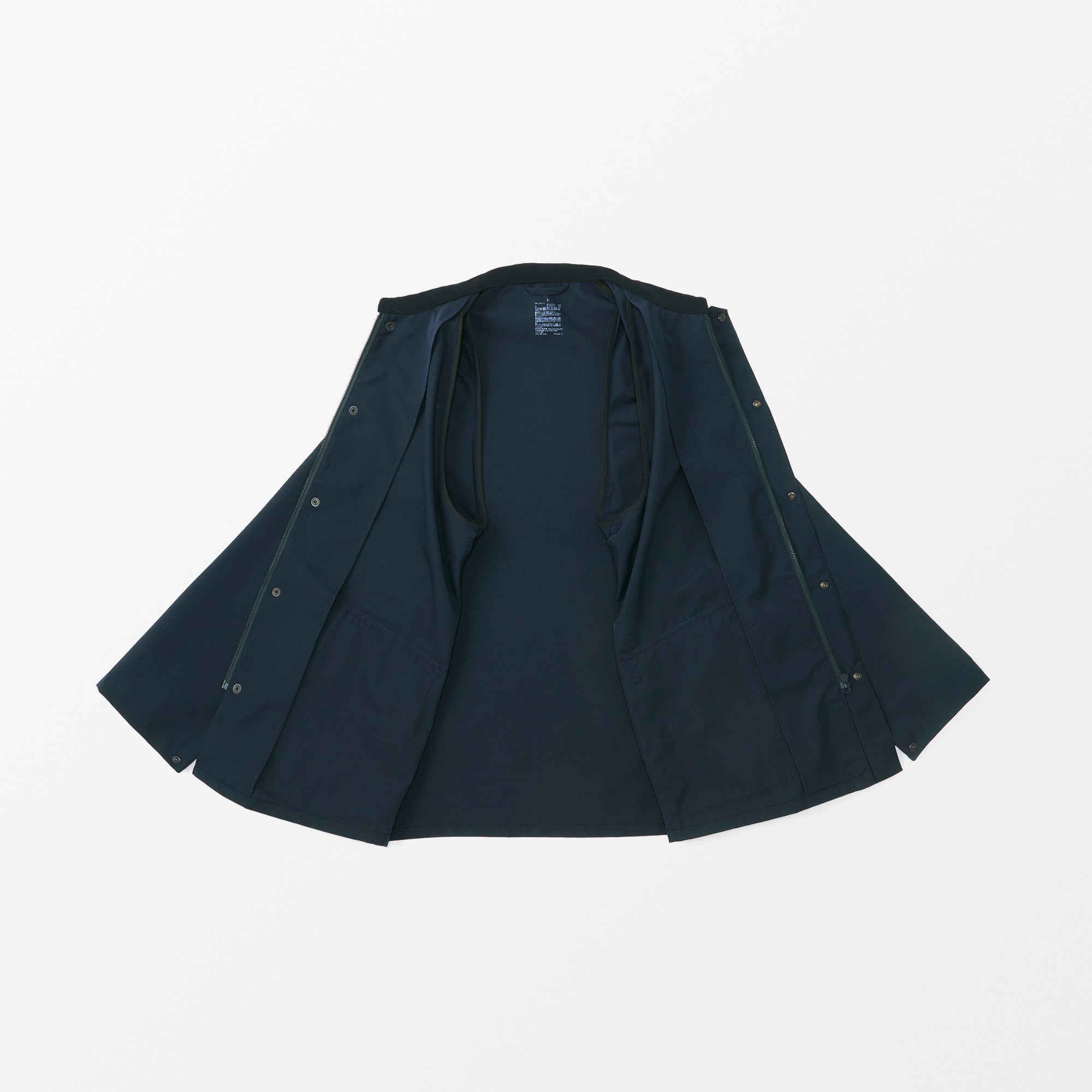 紳士　撥水コーデュロイ衿ジャケット