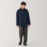 紳士　撥水コーデュロイ衿ジャケット