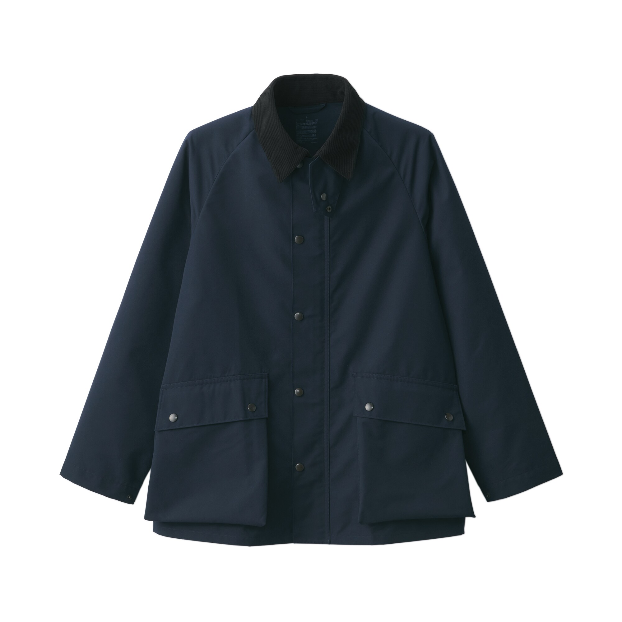 紳士　撥水コーデュロイ衿ジャケット