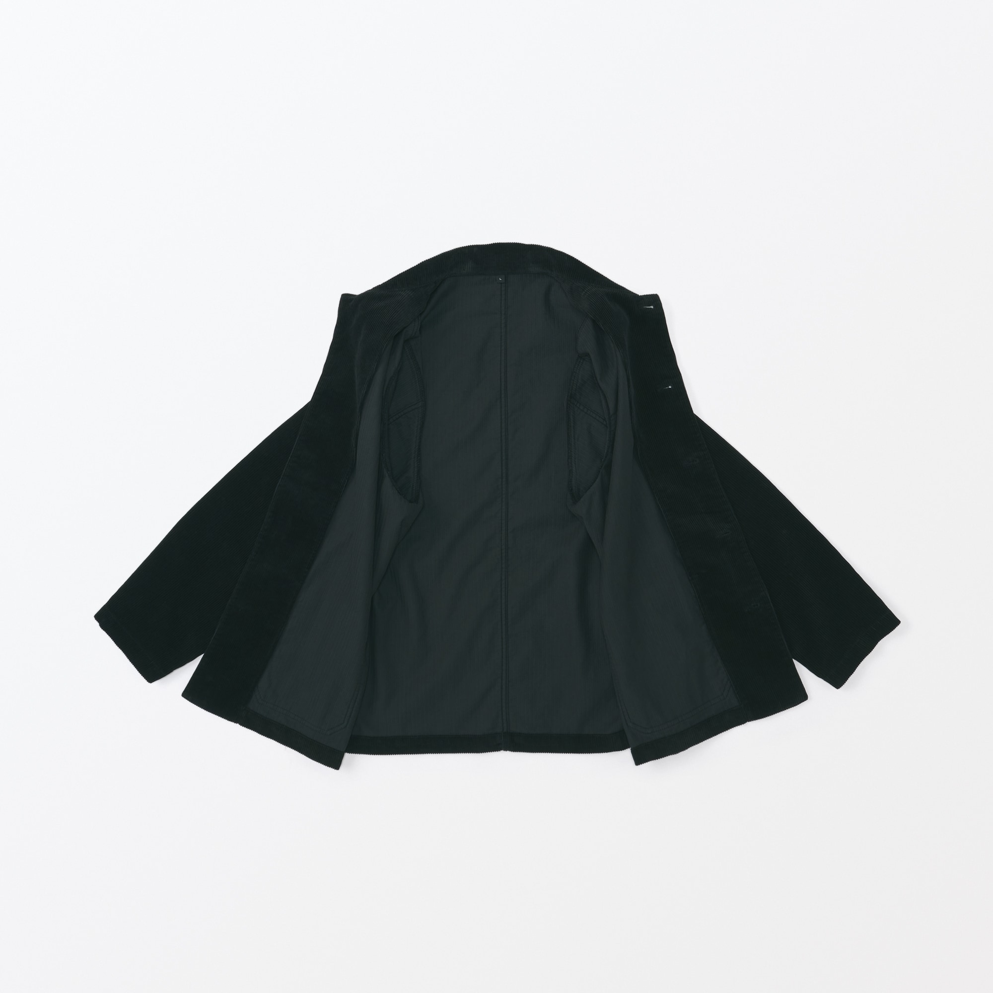 紳士　木の実から作ったカポック混コーデュロイジャケット