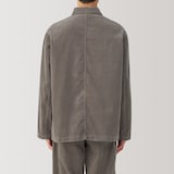 紳士　木の実から作ったカポック混コーデュロイジャケット