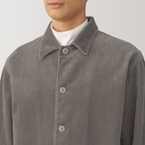 紳士　木の実から作ったカポック混コーデュロイジャケット