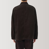 紳士　木の実から作ったカポック混コーデュロイジャケット