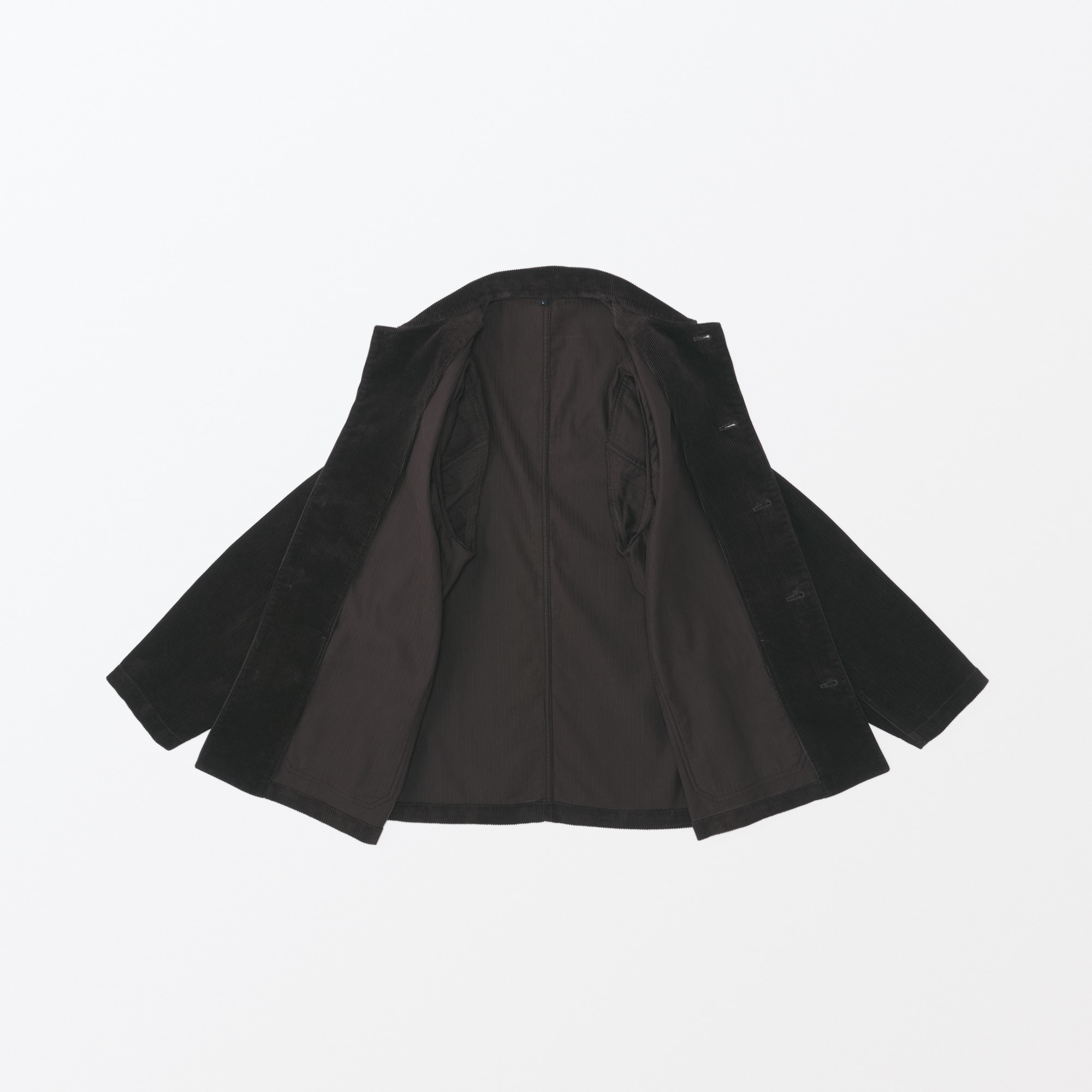 紳士　木の実から作ったカポック混コーデュロイジャケット