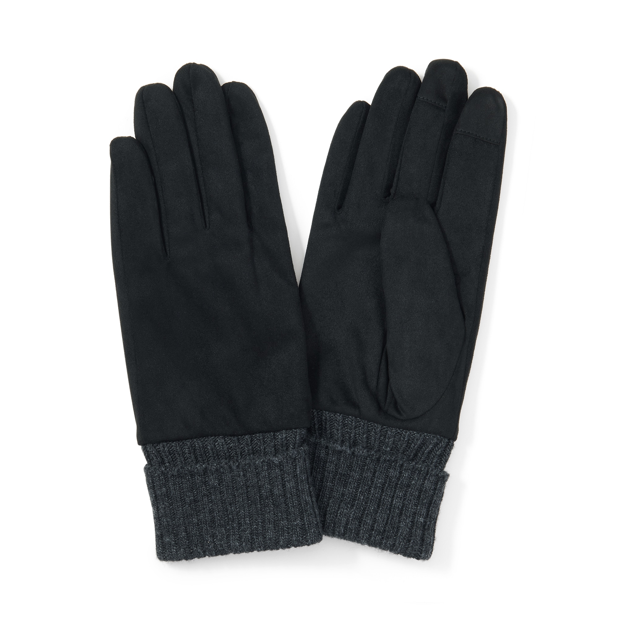 撥水防風生地を使った　起毛　タッチパネル手袋